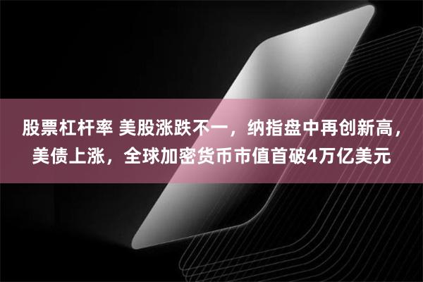 股票杠杆率 美股涨跌不一，纳指盘中再创新高，美债上涨，全球加密货币市值首破4万亿美元