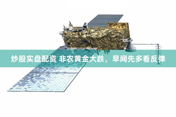 炒股实盘配资 非农黄金大跌，早间先多看反弹